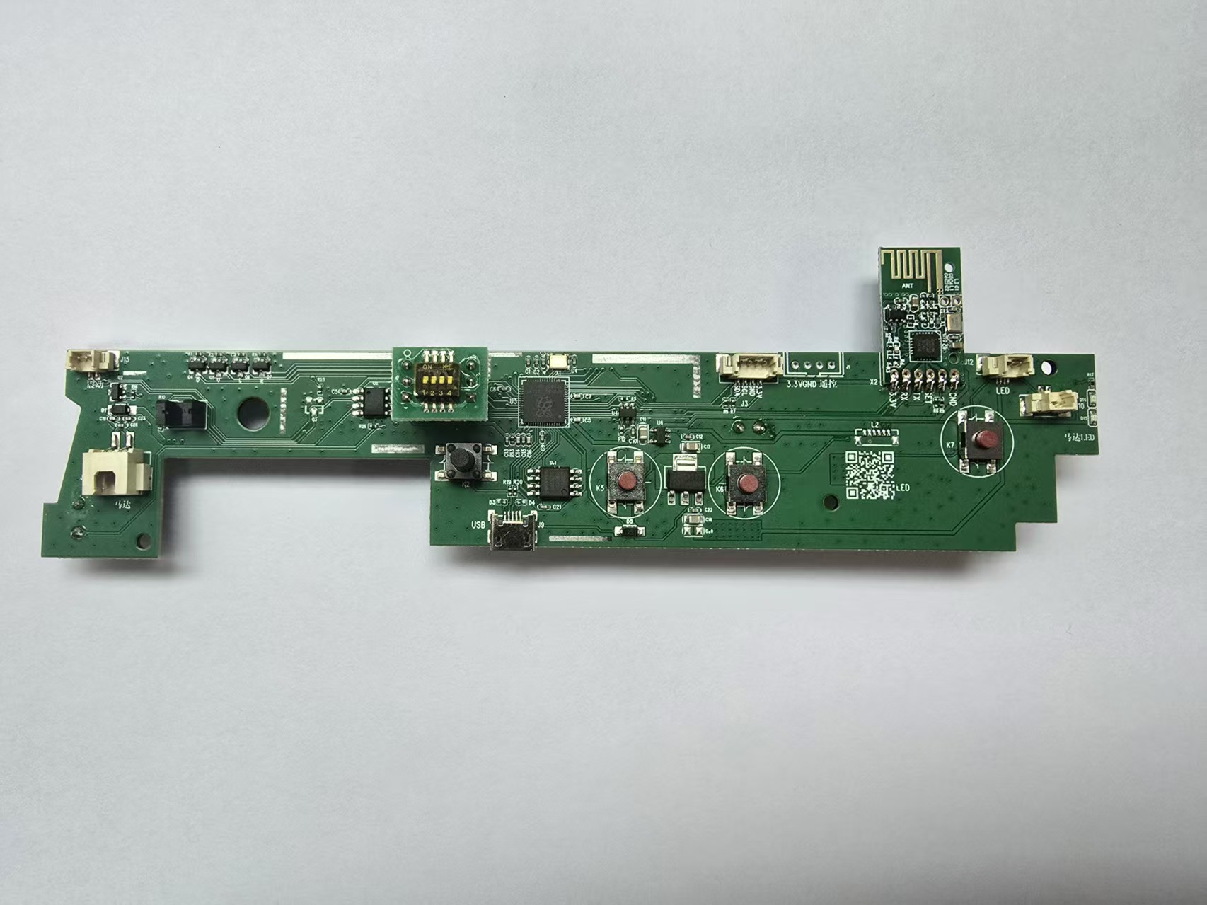 Retro Gaming Gun - X-Gunner 2.4g ワイヤレスライトガン マザーボード