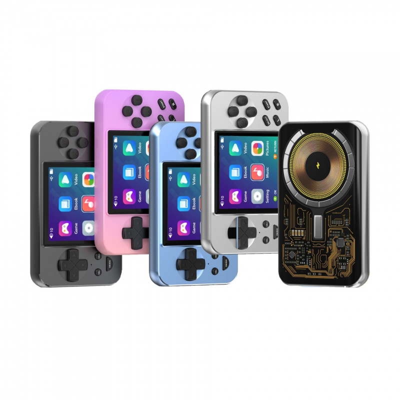 新型L9携帯ゲーム機 磁気ワイヤレス充電パワーバンク内蔵 6 - Retro Gaming Device のレビューと価格