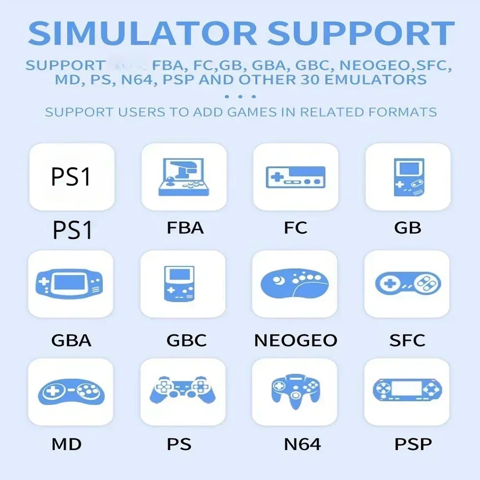 POWKIDDY X55 ハンドヘルドゲームコンソール レト - Retro Gaming App のレビューと価格