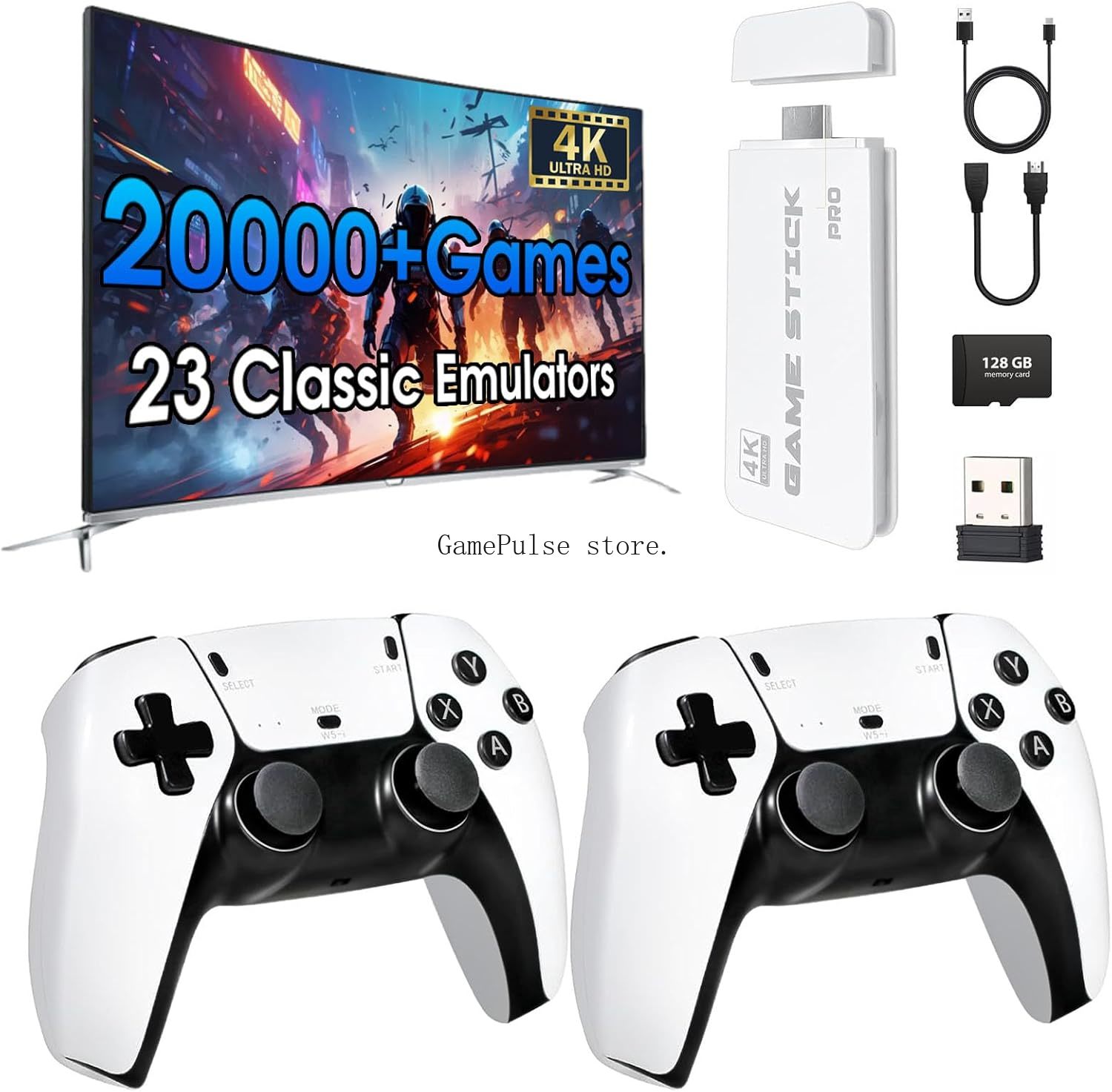 GamePulse 2026 新型レトロゲーム機、23種類の - Retro Gaming Hdmi のレビューと価格