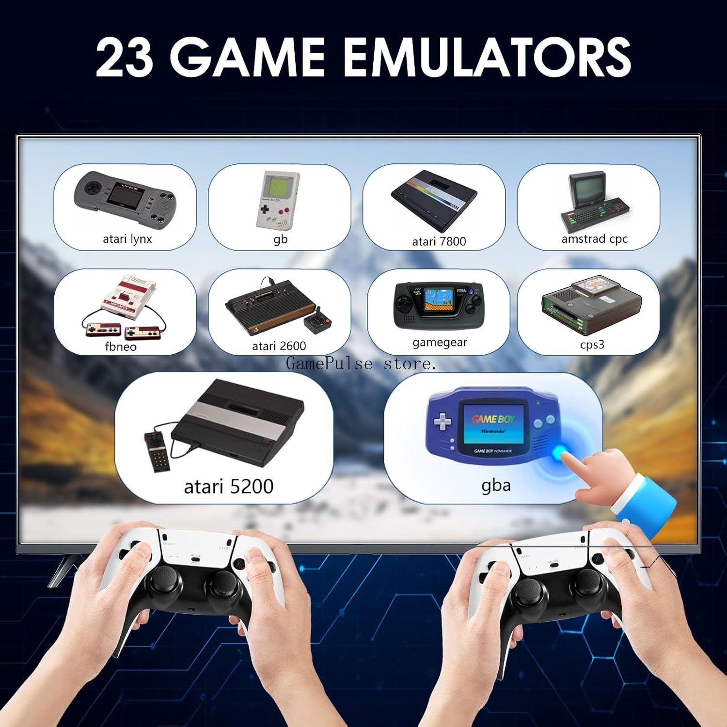 GamePulse 2026 新型レトロゲーム機、23種類の - Retro Gaming Hdmi のレビューと価格
