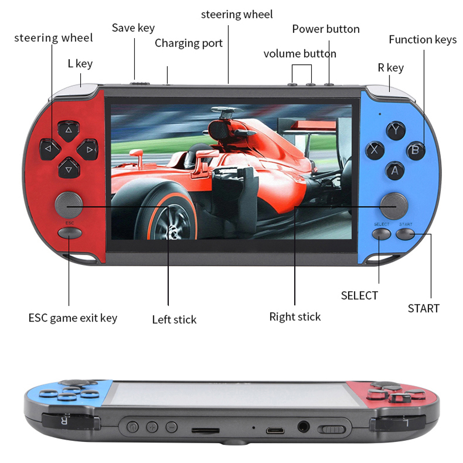 子供のためのレトロなポータブルビデオゲームコンソール,ゲーム - Retro Gaming Device のレビューと価格