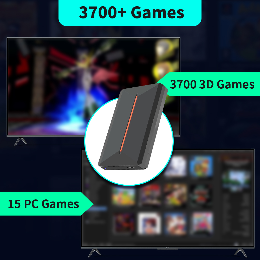 Launchbox-osポータブルHDDレトロゲームコンソー - Retro Gaming App のレビューと価格