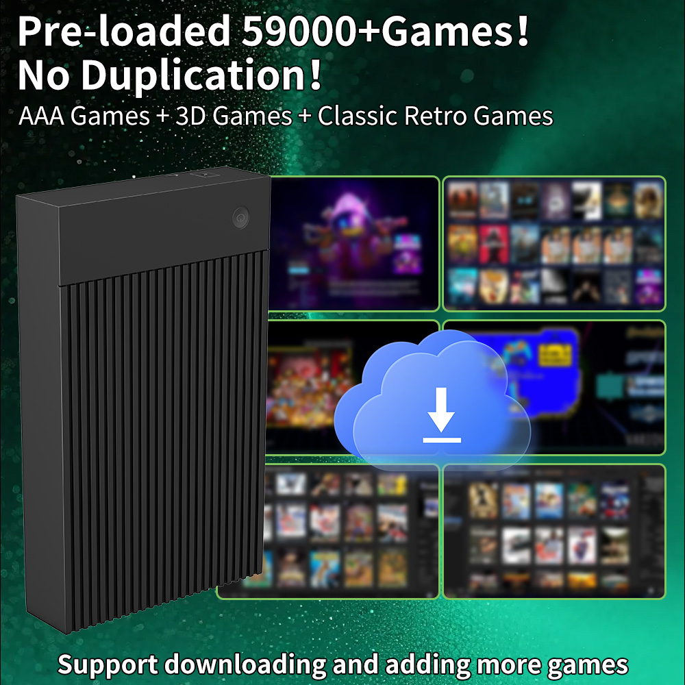 ハイパーベース MIX 4T レトロ HDD 59000+ゲ - Retro Gaming App のレビューと価格